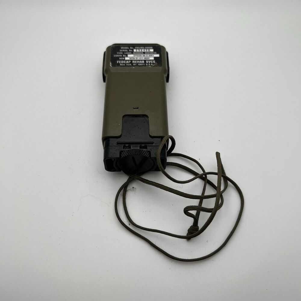US Military FRS MS-2000M Distress Marker Strobe Light Waterproof Distress Marker